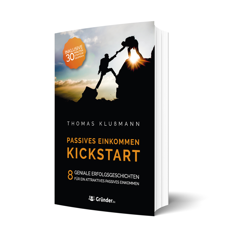 Buchcover: Passives Einkommen – KICKSTART von Thomas Klußmann